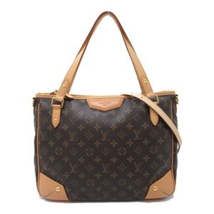 Louis Vuitton Estrella MM 2way Shoulder Bag Coated Canvas Monogram Brown